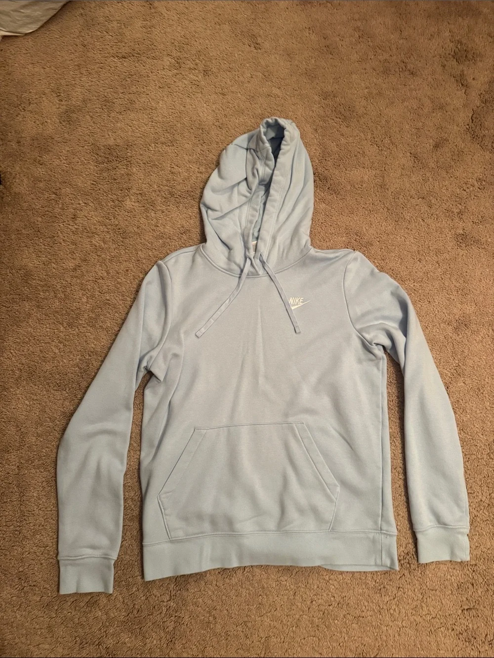 Nike Women’s Light Blue Crewneck Hoodie